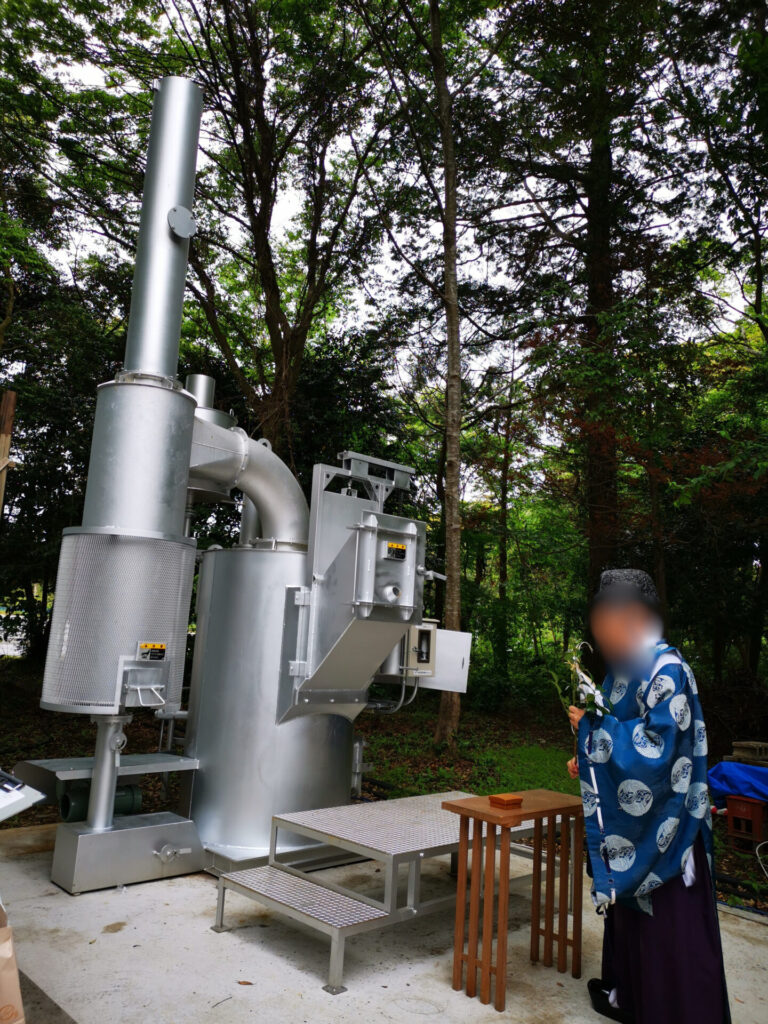 【神社向け】お焚き上げ焼却炉 TS－1型